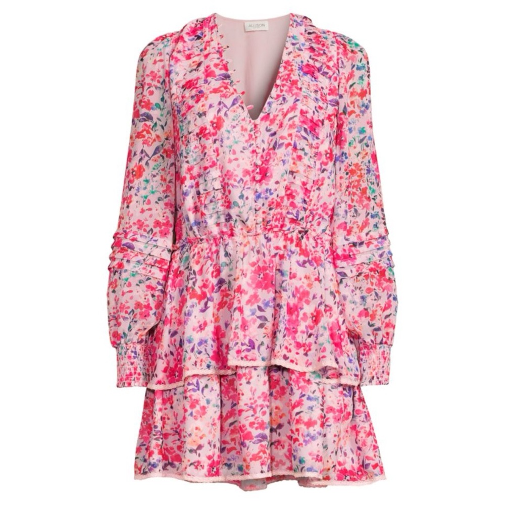 Floral Pink Women’s Dress